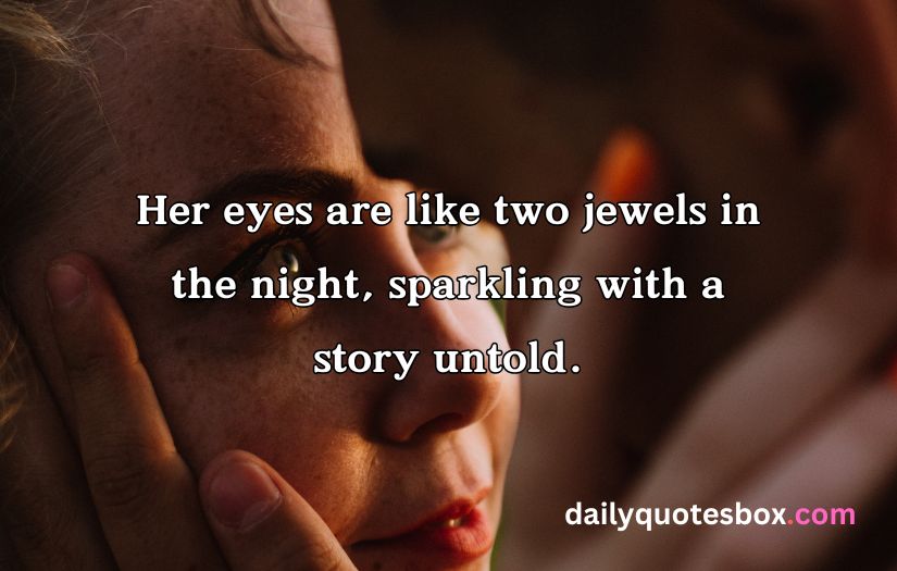 Romantic Quotes on Eyes