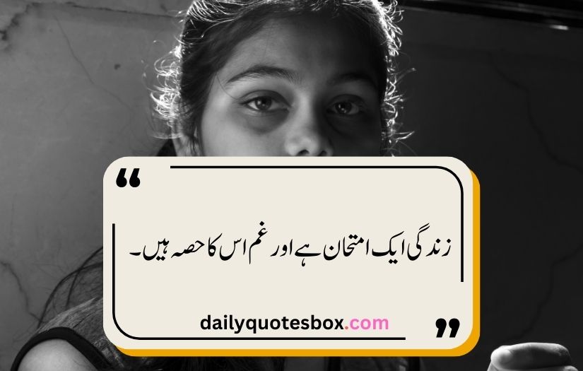 sad quotes in urdu one line