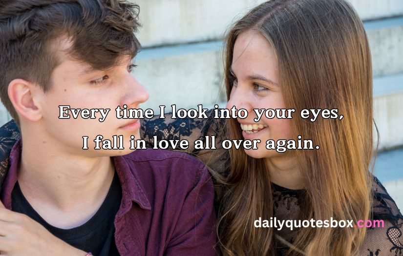 Romantic Quotes on Eyes