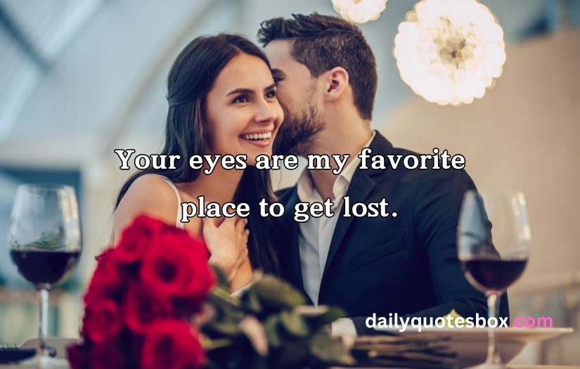 Romantic Quotes on Eyes