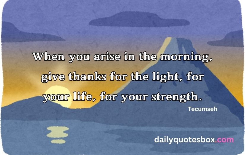 Best Quotes on Morning