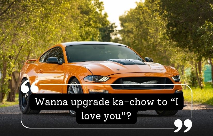 Lightning McQueen Pick Up Lines