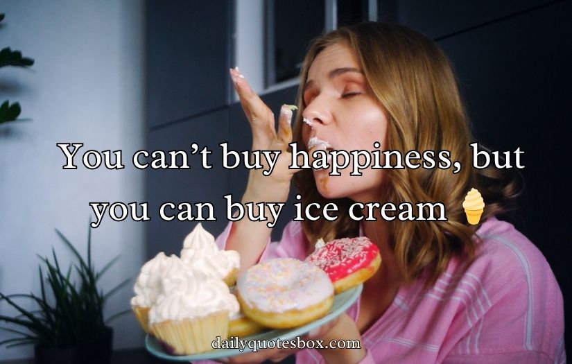 Sweet Ice Cream Captions