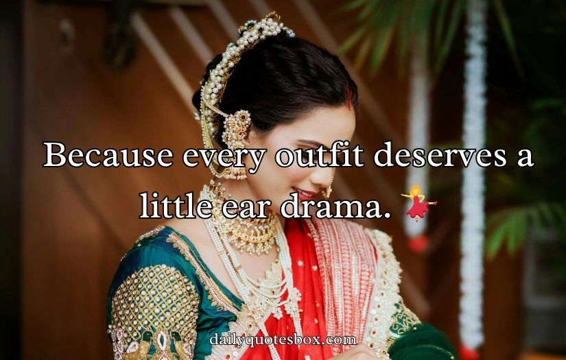 Jhumka Captions For Instagram