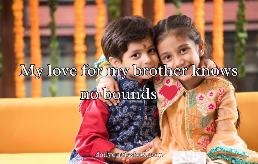 Brother’s Caption for Instagram