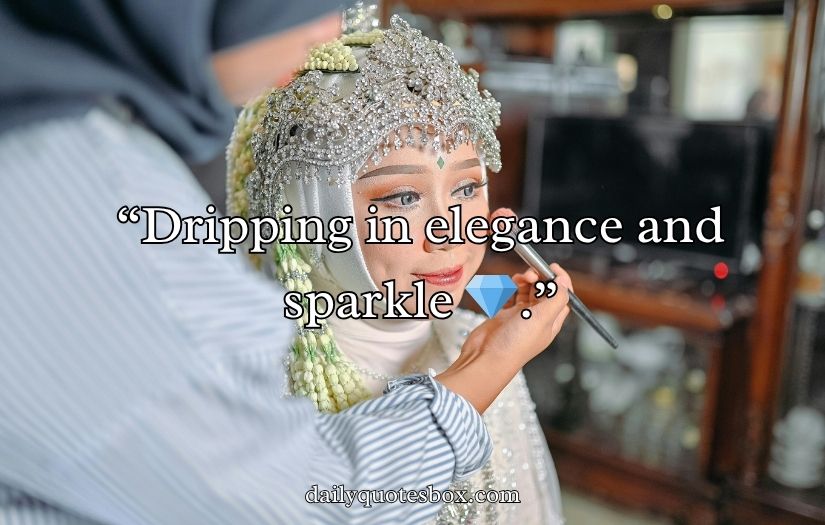 Bridal Makeup Caption for Instagram