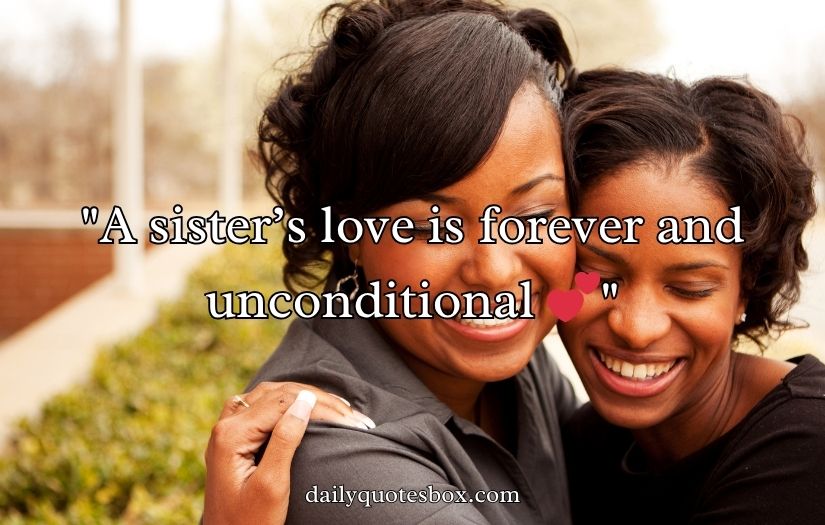 Sister's Caption for Instagram