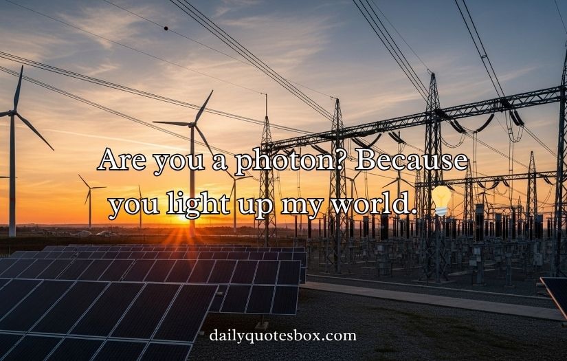 Physics Pickup Lines