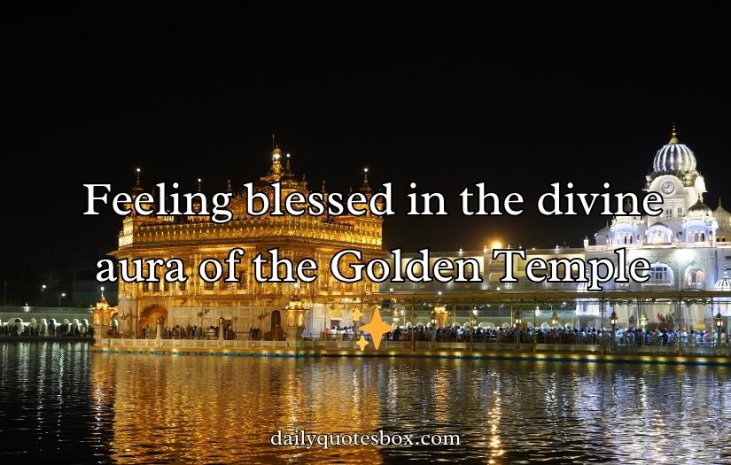 Golden Temple Captions