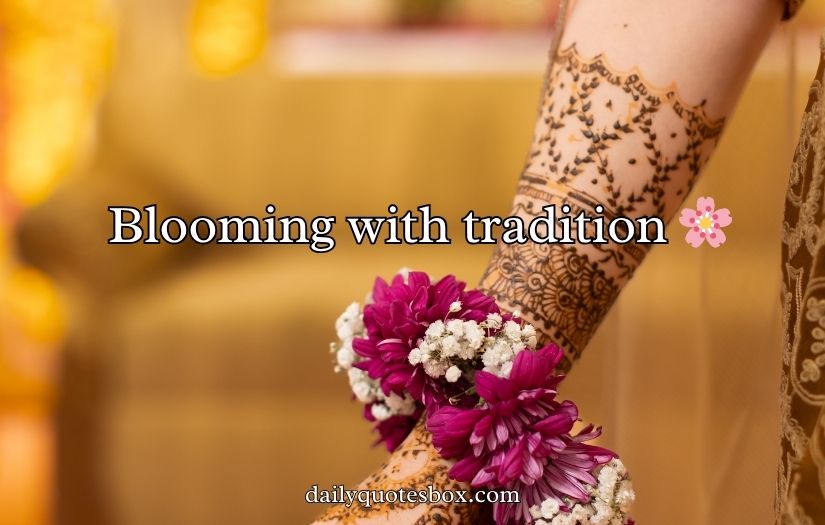 Gajra Captions Instagram