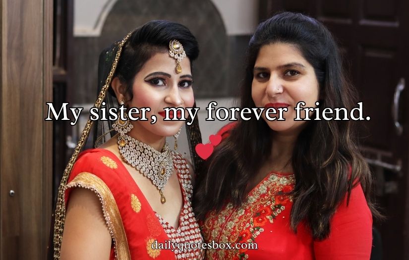 Sister Wedding Captions For Instagram