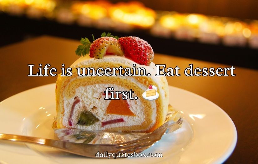 Dessert Captions for Instagram