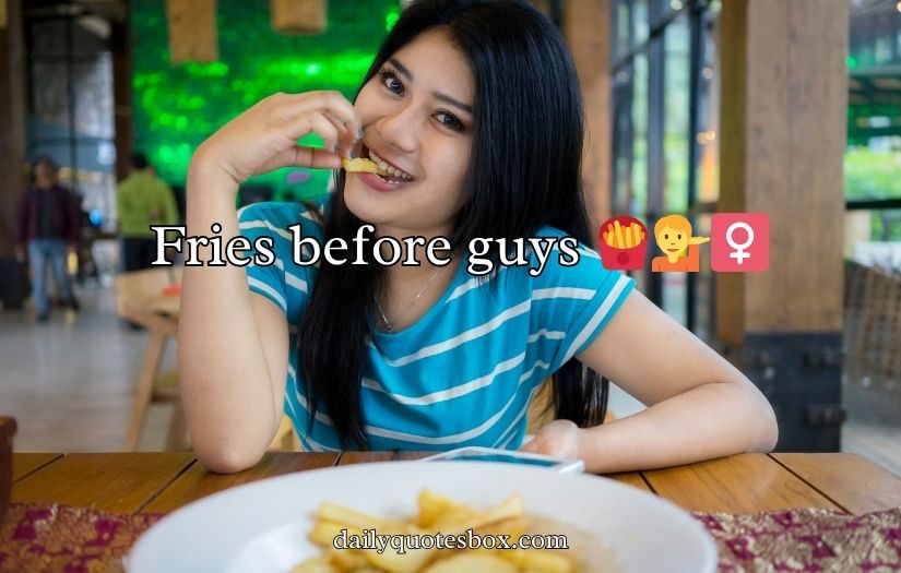 French Fries Captions for Instagram