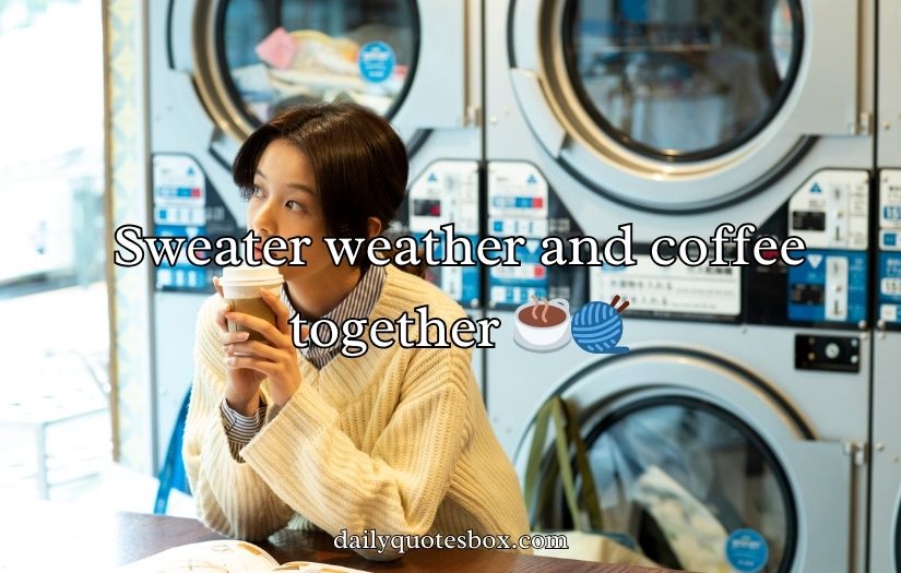 Sweater Captions for Instagram