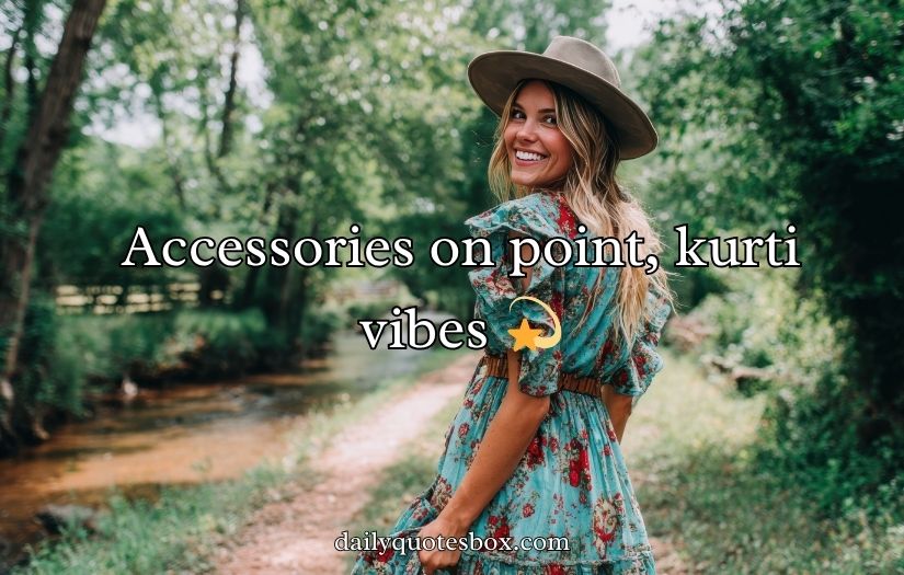 Kurti Captions for Instagram