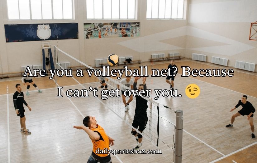 Volleyball Pick Up Lines