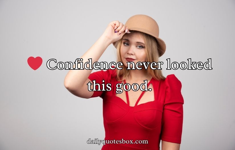 Red Dress Caption for Instagram