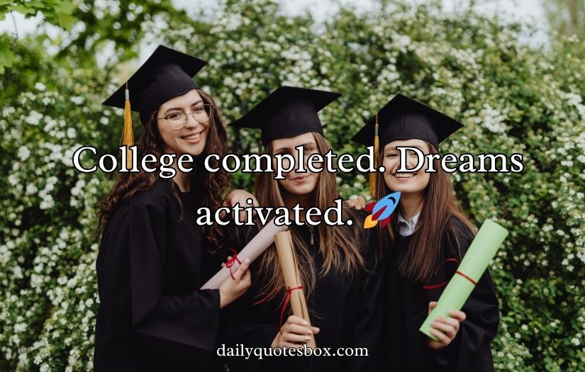 Graduation Captions For Instagram