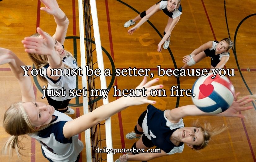 Volleyball Pick Up Lines