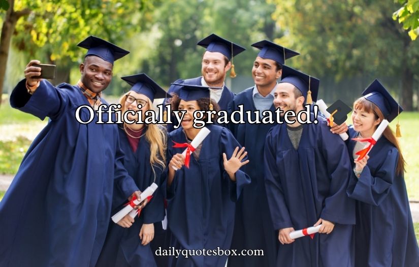 Graduation Captions For Instagram