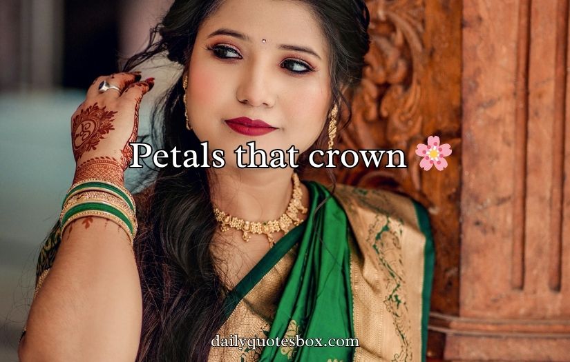 Gajra Captions Instagram