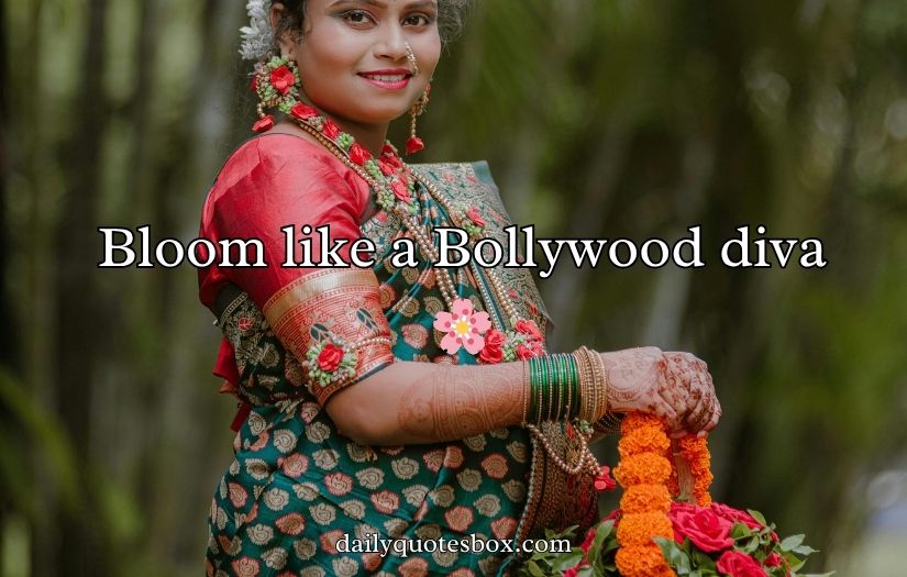 Gajra Captions Instagram