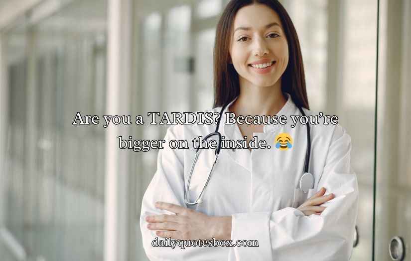 Doctor Who Pickup Lines