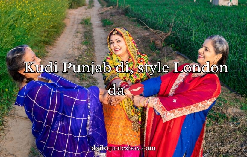 Punjabi Captions For Instagram