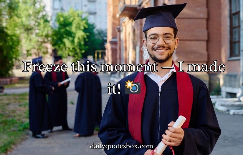 Graduation Captions For Instagram