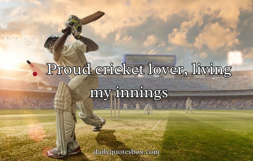 Cricket Bio for Instagram