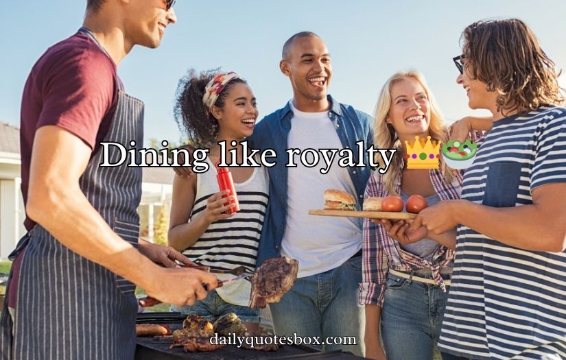 Lunch Captions with Friends