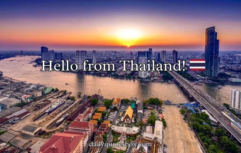 Thailand Captions For Instagram