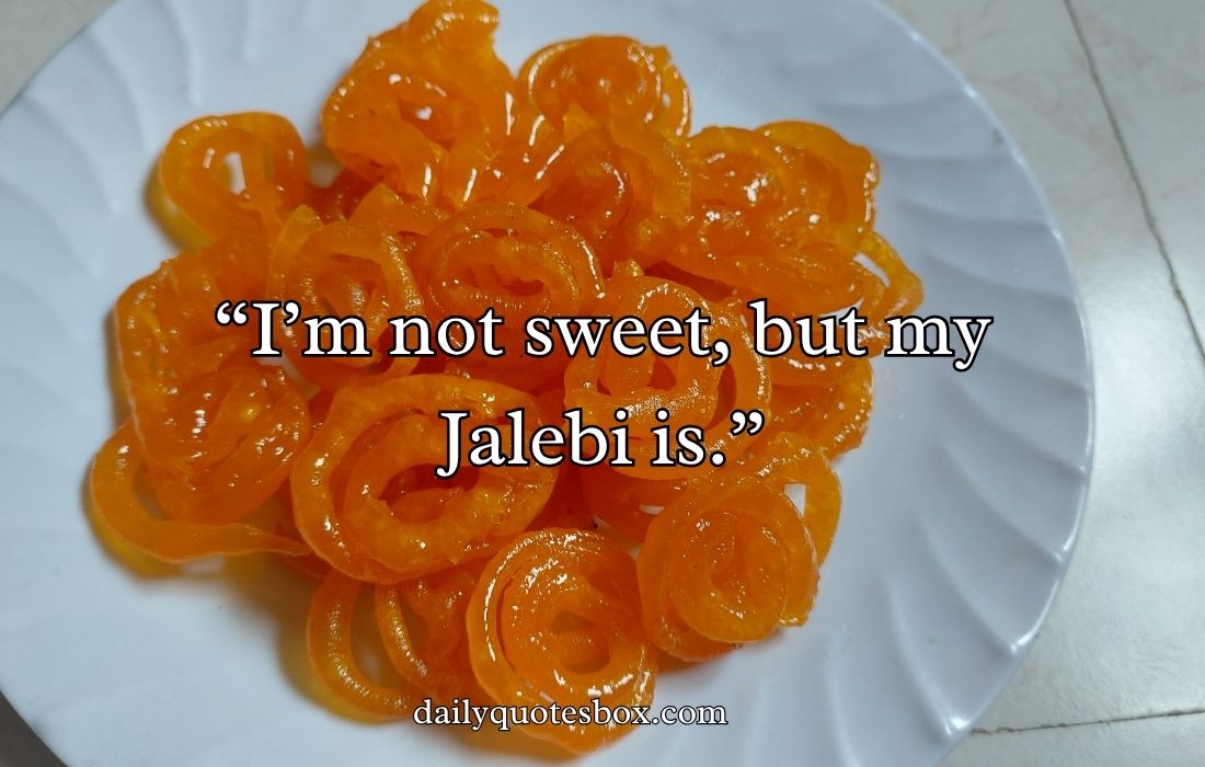 Jalebi Caption for Instagram
