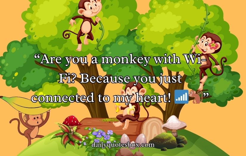 Rizz Monkey GIF Pick Up Lines
