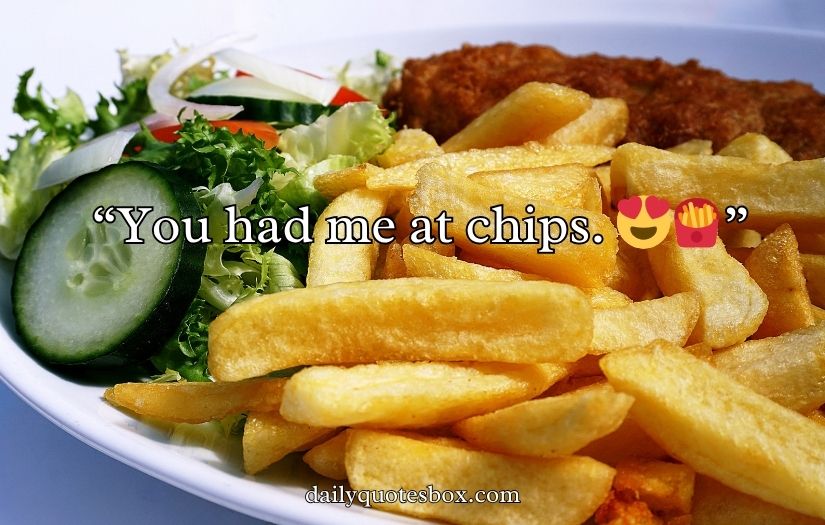 Chips Captions for Instagram