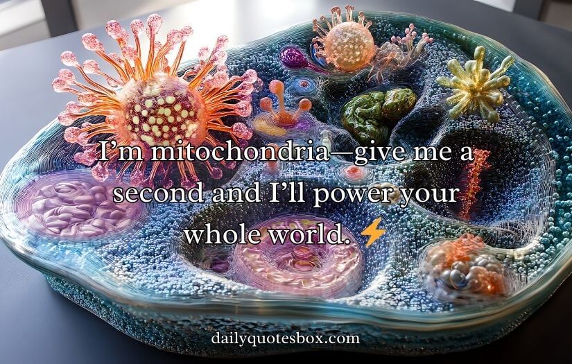 Mitochondria Pick Up Lines