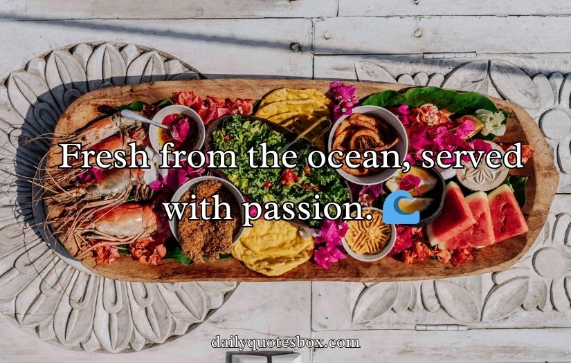 Seafood Captions for Instagram