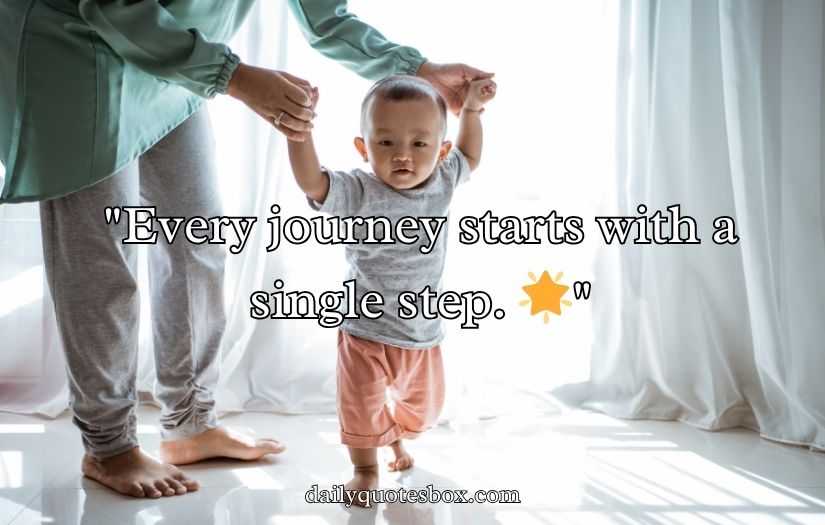 Baby First Walk Captions for Instagram