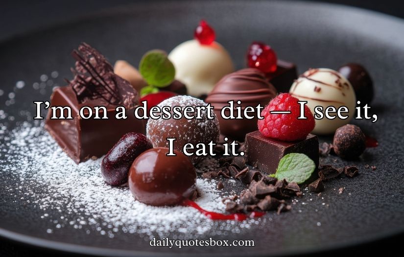 Dessert Captions for Instagram