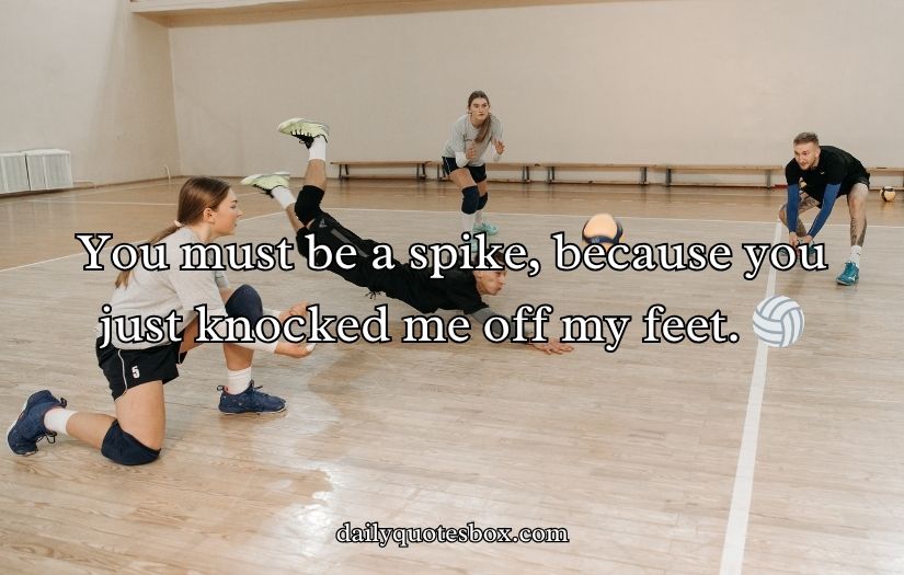 Volleyball Pick Up Lines