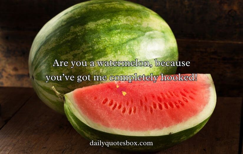 Watermelon Pick Up Lines