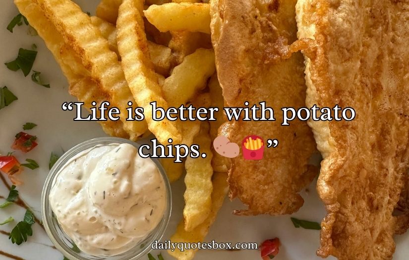 Chips Captions for Instagram