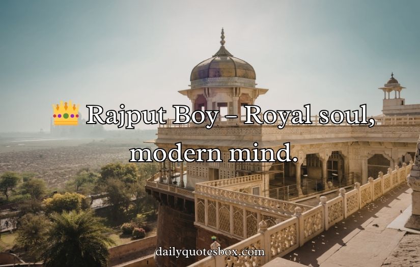 Rajput Bio For Instagram