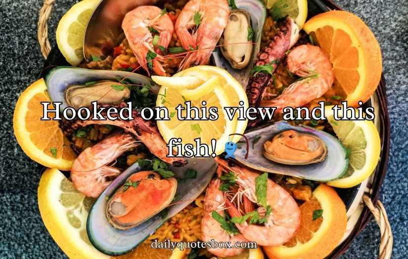 Seafood Captions for Instagram