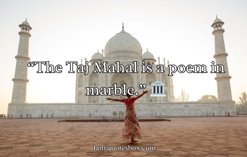 Taj Mahal Captions for Instagram