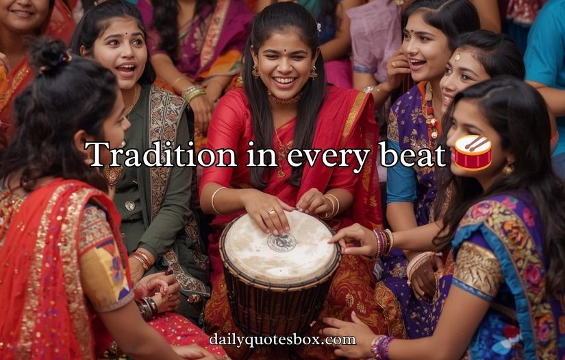 Dholak Caption for Instagram