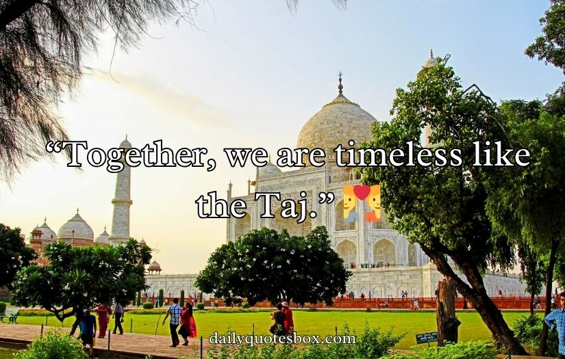 Taj Mahal Captions for Instagram