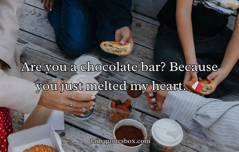 Best Snack Pick Up Lines