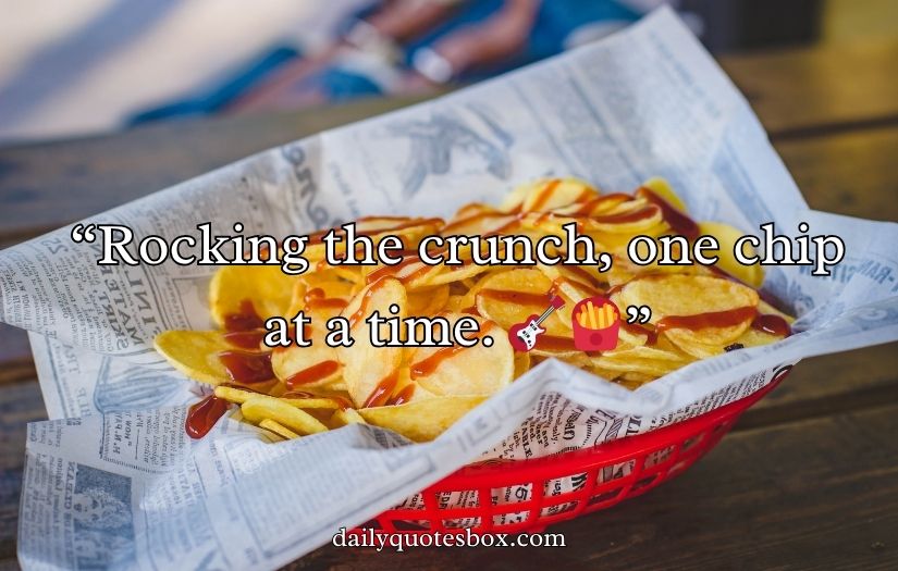 Chips Captions for Instagram