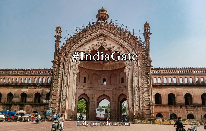 India Gate Captions For Instagram
